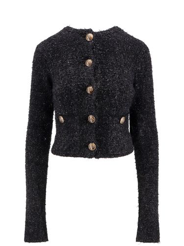 Balenciaga Cropped Tweed Cardigan - Balenciaga - Modalova