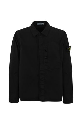 Shirt Jacket 1200033 In Cotton Twill - Stone Island - Modalova