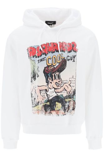 Dsquared2 Hoodie With Graphic Print - Dsquared2 - Modalova