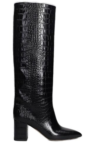 Anja Embossed Knee-length Boots - Paris Texas - Modalova