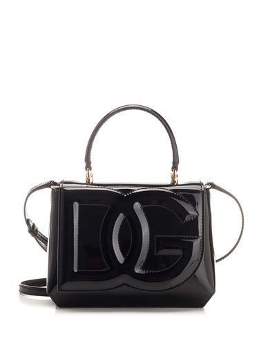 Dg Patent Leather Handbag - Dolce & Gabbana - Modalova