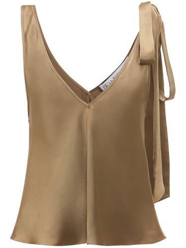 J. W. Anderson Light Brown Silk Top - J.W. Anderson - Modalova