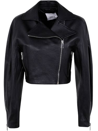 Cristal Leather Jacket - Erika Cavallini - Modalova