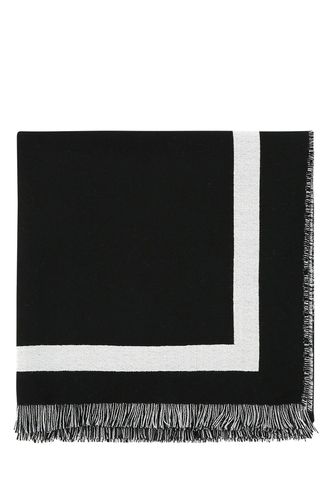 Two-tone Wool Oversize Scarf - Alexander McQueen - Modalova