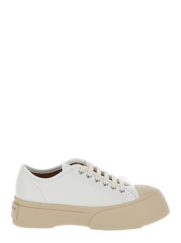 Pablo Sneakers With Lace Up Closure In Leather Woman - Marni - Modalova