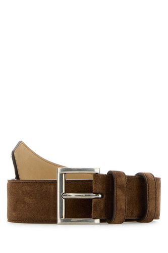 Prada Brown Suede Belt - Prada - Modalova