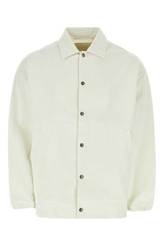 Emporio Armani White Denim Jacket - Emporio Armani - Modalova