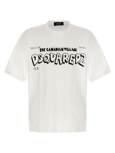 Dsquared2 Printed T-shirt - Dsquared2 - Modalova