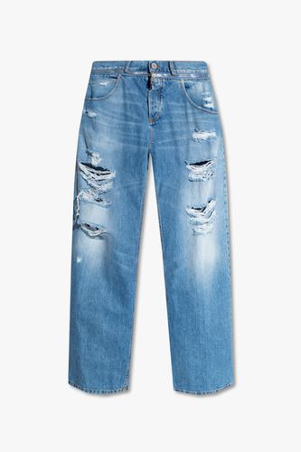 Balmain Jeans With Vintage Effect - Balmain - Modalova