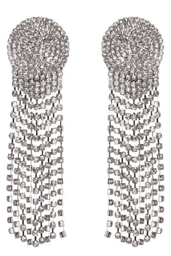 Embellished Maxi-earrings - self-portrait - Modalova