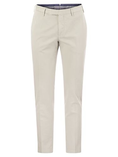 Skinny Trousers In Cotton And Silk - PT Torino - Modalova