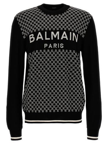 Balmain mini Monogram Sweater - Balmain - Modalova