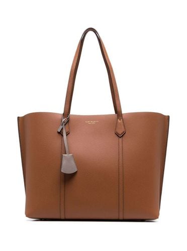 Perry Shopping Bag With Charm In Grainy Leather Woman - Tory Burch - Modalova