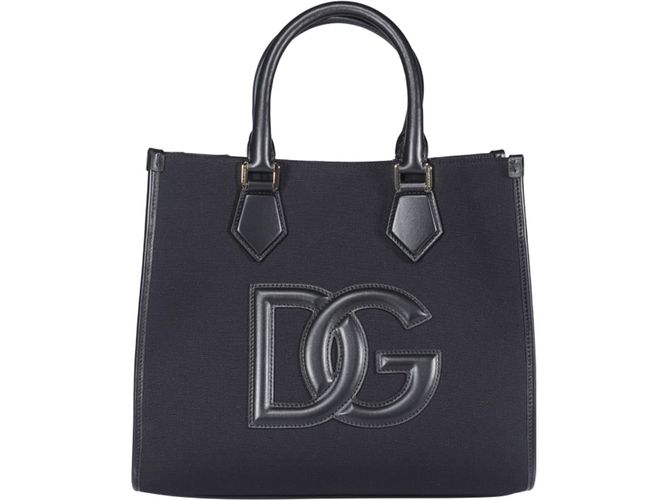 Dg Logo Shopping Bag - Dolce & Gabbana - Modalova