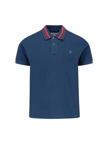 Orb Logo Polo Shirt - Vivienne Westwood - Modalova