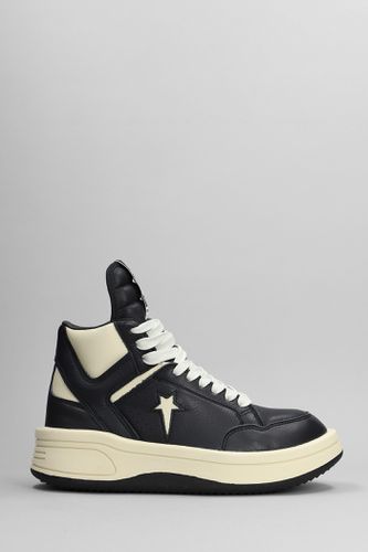 Turbopwn Sneakers In Black Leather - DRKSHDW - Modalova