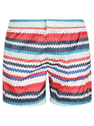 Printed Polyester Swimming Shorts - Missoni - Modalova
