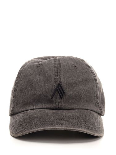 The Attico Faded Black Baseball Cap - The Attico - Modalova