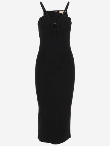 Viscose Blend Longuette Dress - Michael Kors - Modalova