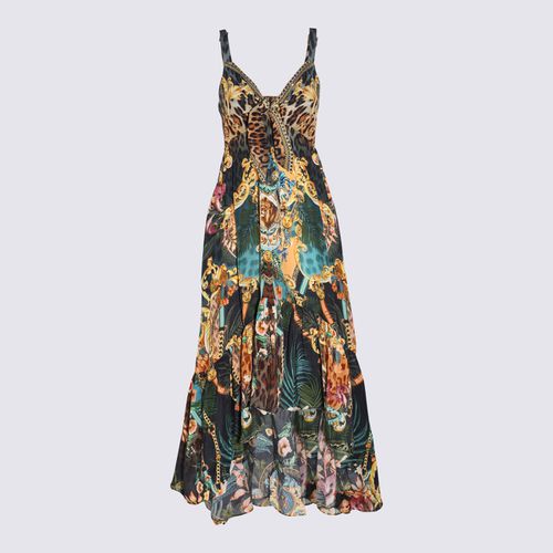 Camilla Multicolour Silk Dress - Camilla - Modalova