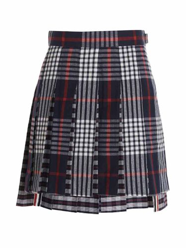 Thom Browne Check Skirt - Thom Browne - Modalova