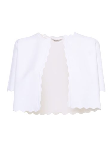 Kangra Short White Jacket - Kangra - Modalova