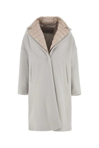 Herno Sand Wool Blend Coat - Herno - Modalova