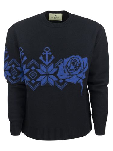 Etro Inlaid Jacquard Jumper - Etro - Modalova