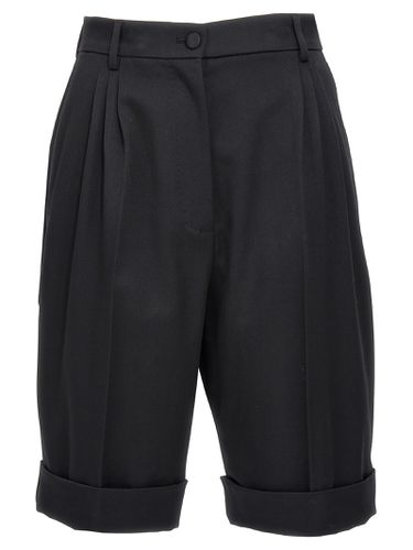Gabardine Bermuda Shorts - Dolce & Gabbana - Modalova