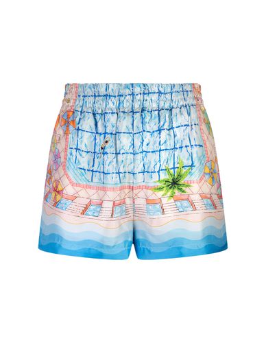 Casablanca Le Plongeon Silk Shorts - Casablanca - Modalova