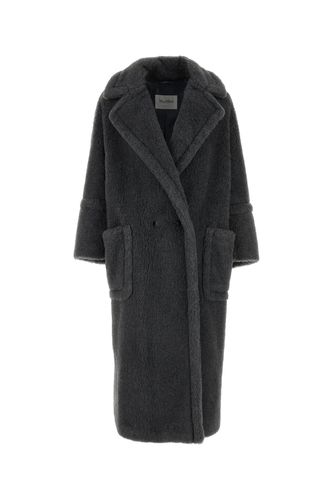 Dark Teddy Fabric Kadiak Coat - Max Mara - Modalova