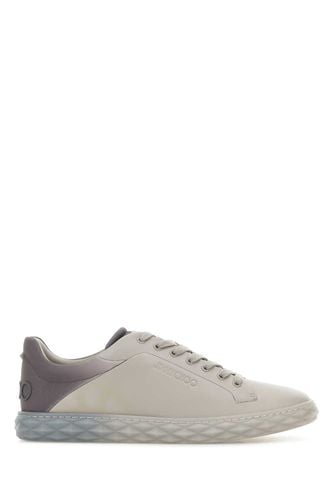 Grey Leather Diamond Light/m Sneakers - Jimmy Choo - Modalova