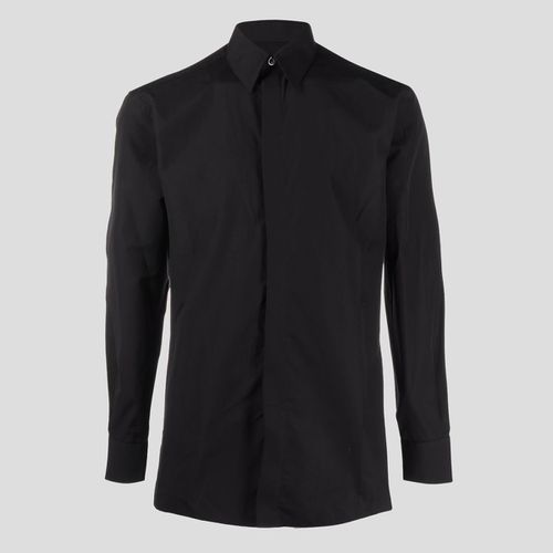 Givenchy Black Cotton Shirt - Givenchy - Modalova