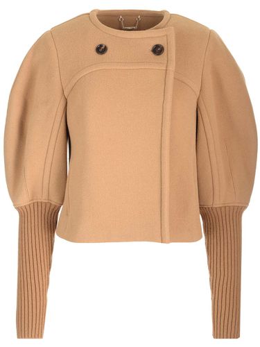 Chloé Boxy Fit Wool Coat - Chloé - Modalova