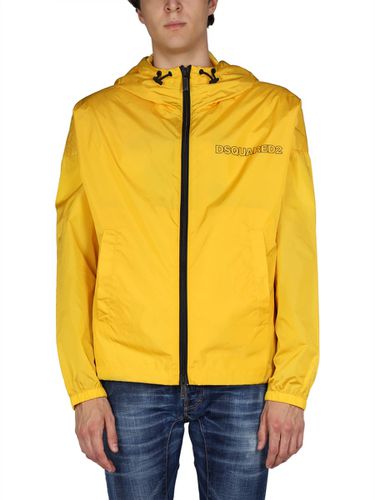 Dsquared2 Windbreaker With Logo - Dsquared2 - Modalova