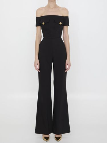 Balmain Crêpe Jumpsuit - Balmain - Modalova