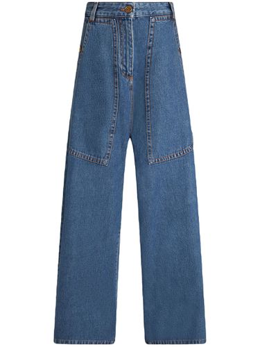 Etro Blue Cotton Denim Jeans - Etro - Modalova