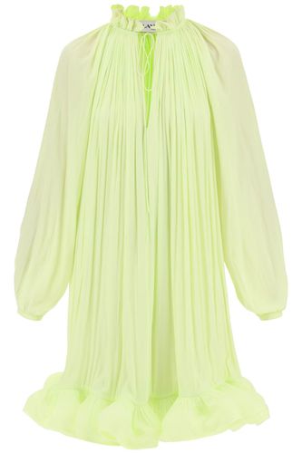 Fluo Charmeuse Mini Dress - Lanvin - Modalova