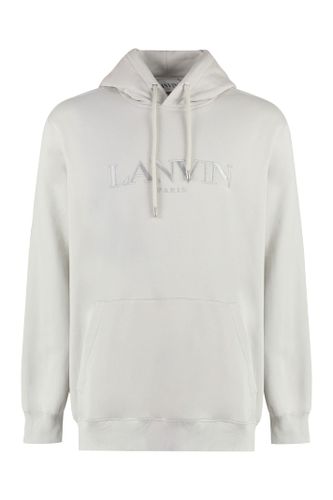 Oversized Embroidered Paris Hoodie - Lanvin - Modalova