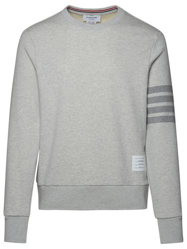 Thom Browne Gray Cotton Sweatshirt - Thom Browne - Modalova