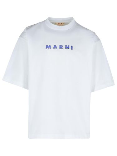 Marni White Cotton T-shirt - Marni - Modalova