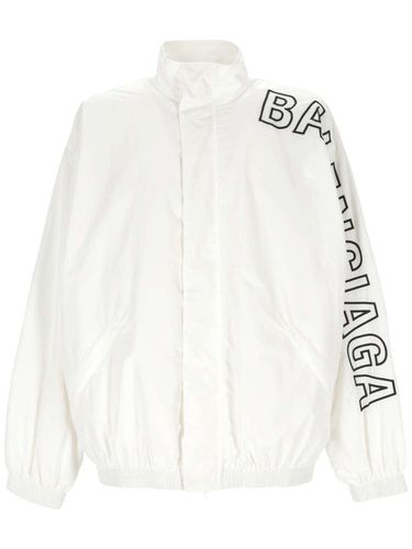 Balenciaga Logo Printed Jacket - Balenciaga - Modalova