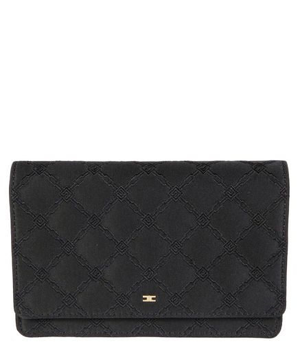 Embroidered Small Shoulder Bag - Elisabetta Franchi - Modalova