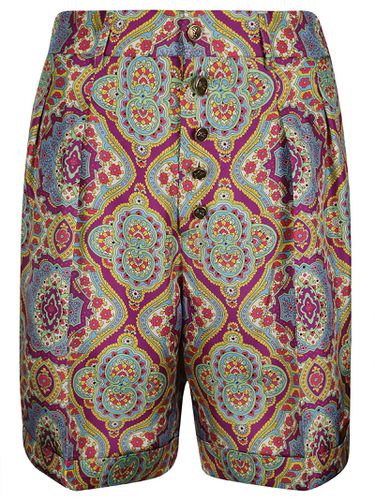 Etro Printed Shorts - Etro - Modalova