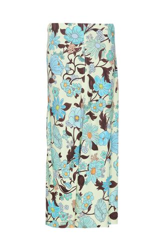 Floral Printed Midi Skirt - Stella McCartney - Modalova