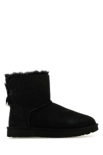 Suede Mini Bailey Bow Ankle Boots - UGG - Modalova