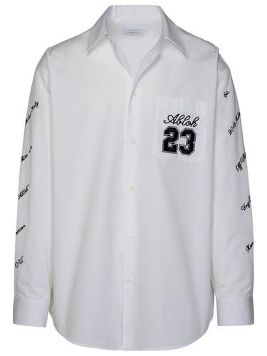 Off- logo 23 Cotton Shirt - Off-White - Modalova