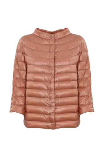 Ultralight Nylon Hooded Down Jacket - Herno - Modalova