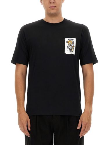 Moschino T-shirt With Logo - Moschino - Modalova