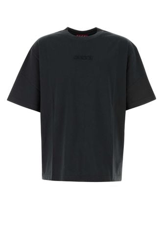 Gucci Charcoal Cotton T-shirt - Gucci - Modalova